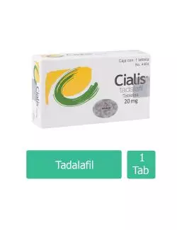 Cialis 20 mg Caja Con 1 Tableta