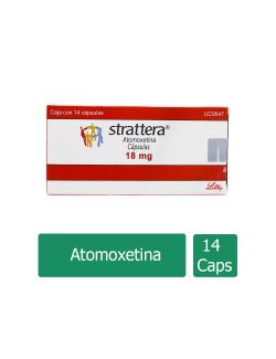 Strattera 18 mg Caja con 14 Cápsulas