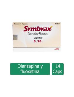 Symbyax 6/25 mg Caja con 14 Cápsulas