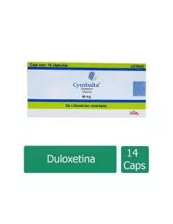 Cymbalta 60 mg Caja Con 14 Cápsulas