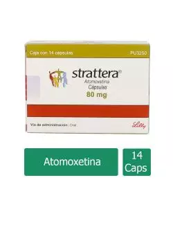 Strattera 80 mg Caja Con 14 Cápsulas