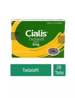 Cialis® 5 mg (Tadalafil) - 28 Tabletas - Lilly