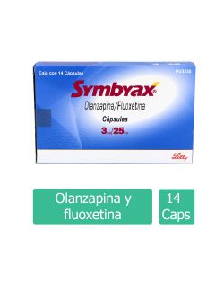Symbyax 3 mg /25 mg Caja Con 14 Cápsulas