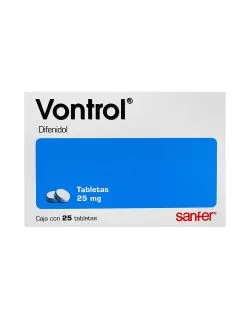 Vontrol 25 mg Caja Con 25 Tabletas