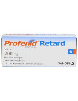 Profenid Retard 200 mg Caja Con 20 Tabletas
