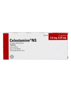 Celestamine NS 5mg/0.25mg Caja Con 10 Tabletas