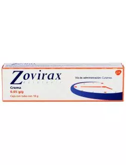 Zovirax Crema 0.05 g /g Caja Con Tubo Con 10 g