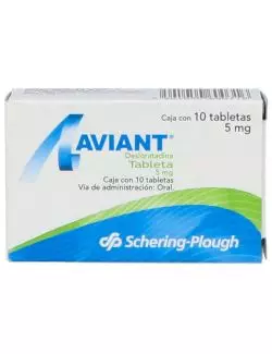 Aviant 5 mg Caja Con 10 Tabletas