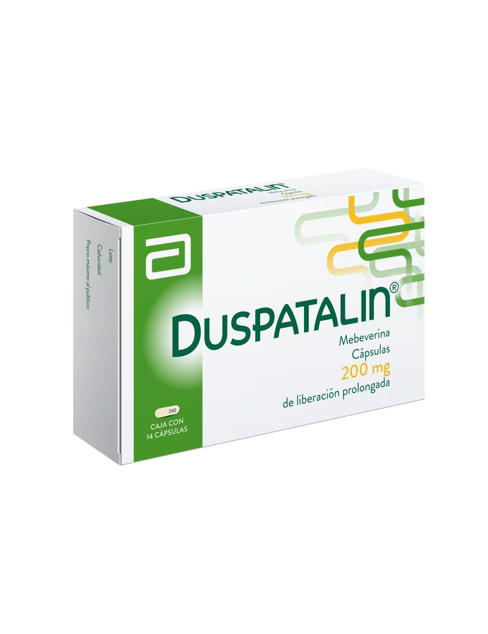 Duspatalin 200 mg Caja Con 14 Cápsulas