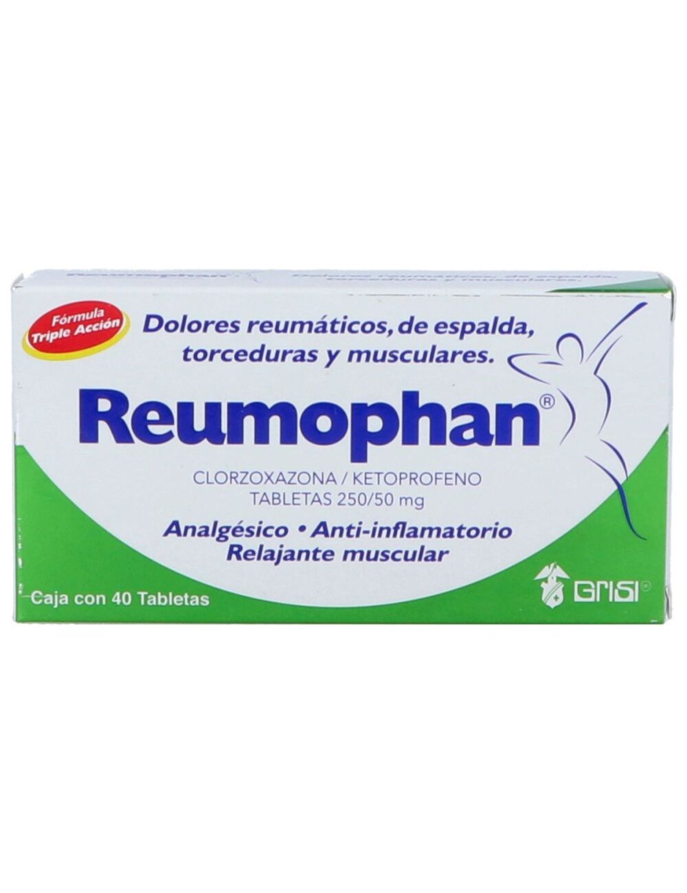 Reumophan 300 mg Caja Con 40 Tabletas