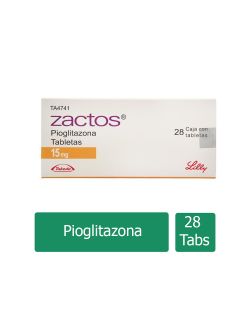 Zactos 15 mg Caja Con 28 Tabletas
