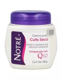 Notré Crema Para Cutis Seco Tarro Con 300g