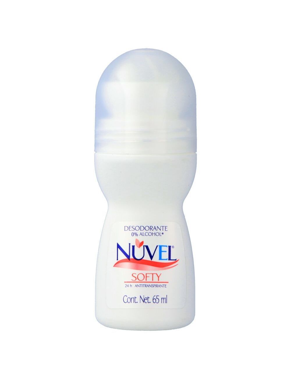 Nuvel Softy Desodorante Roll-On Frasco Con 65 mL