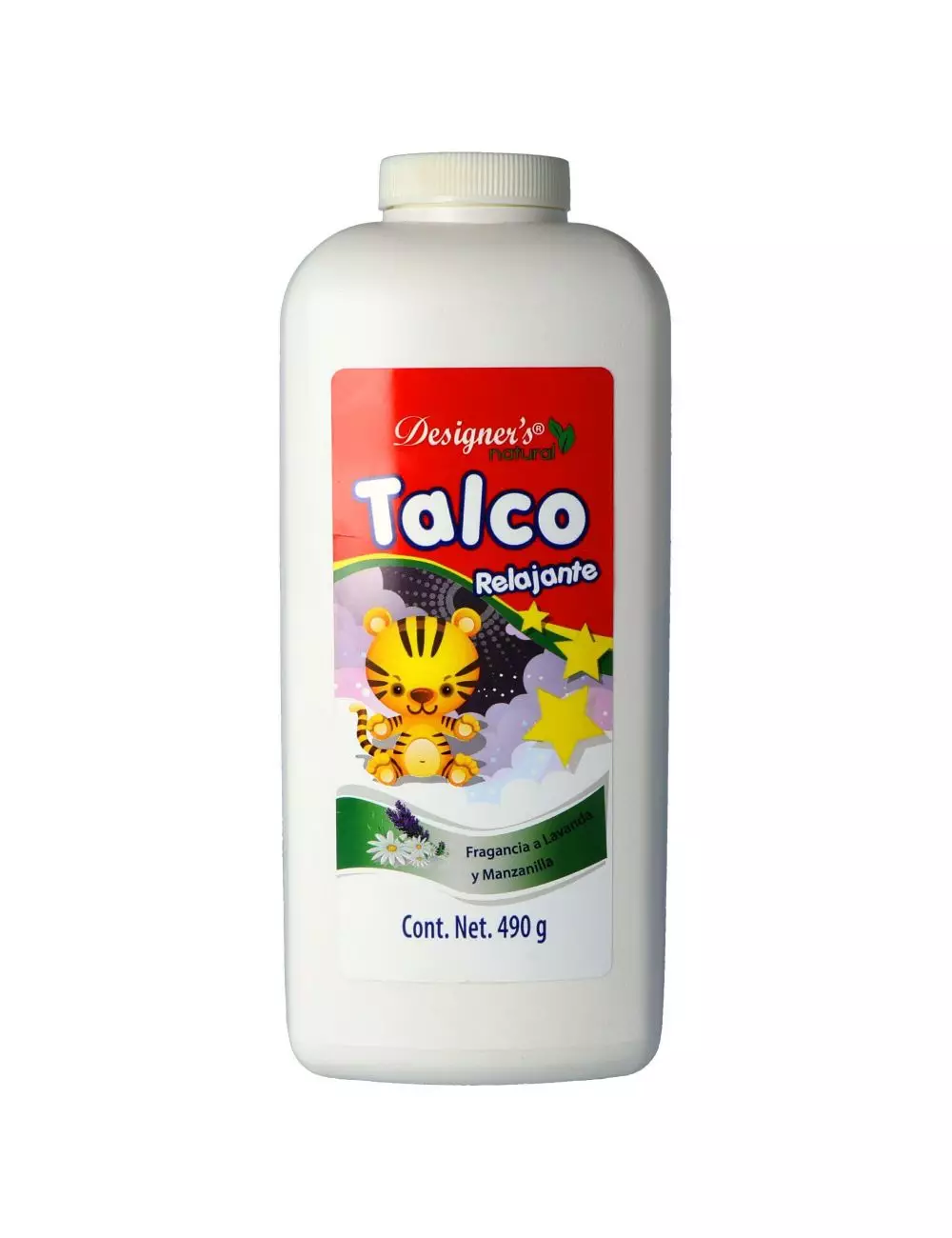 Talco Relajante Designer´s Lavanda Y Manzanilla Frasco Con 490 g