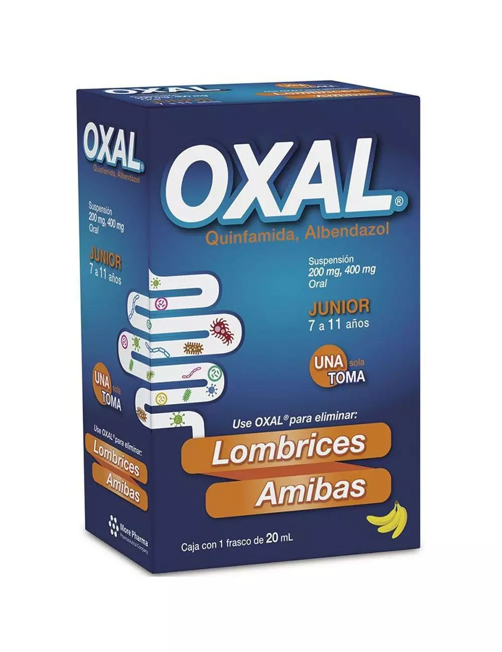 Oxal Junior 200 mg/400 mg Caja Con Frasco De 20 mL