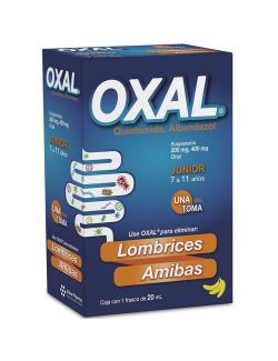 Oxal Junior 200 mg/400 mg Caja Con Frasco De 20 mL