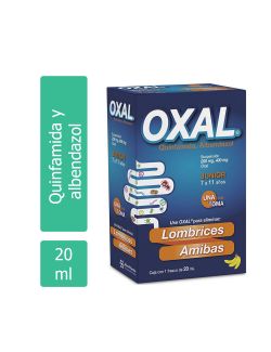 Oxal Junior 200 mg/400 mg Caja Con Frasco De 20 mL
