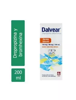 Dalvear Jarabe Infantil 150 Mg 80 Mg Caja Frasco Con 200 Ml