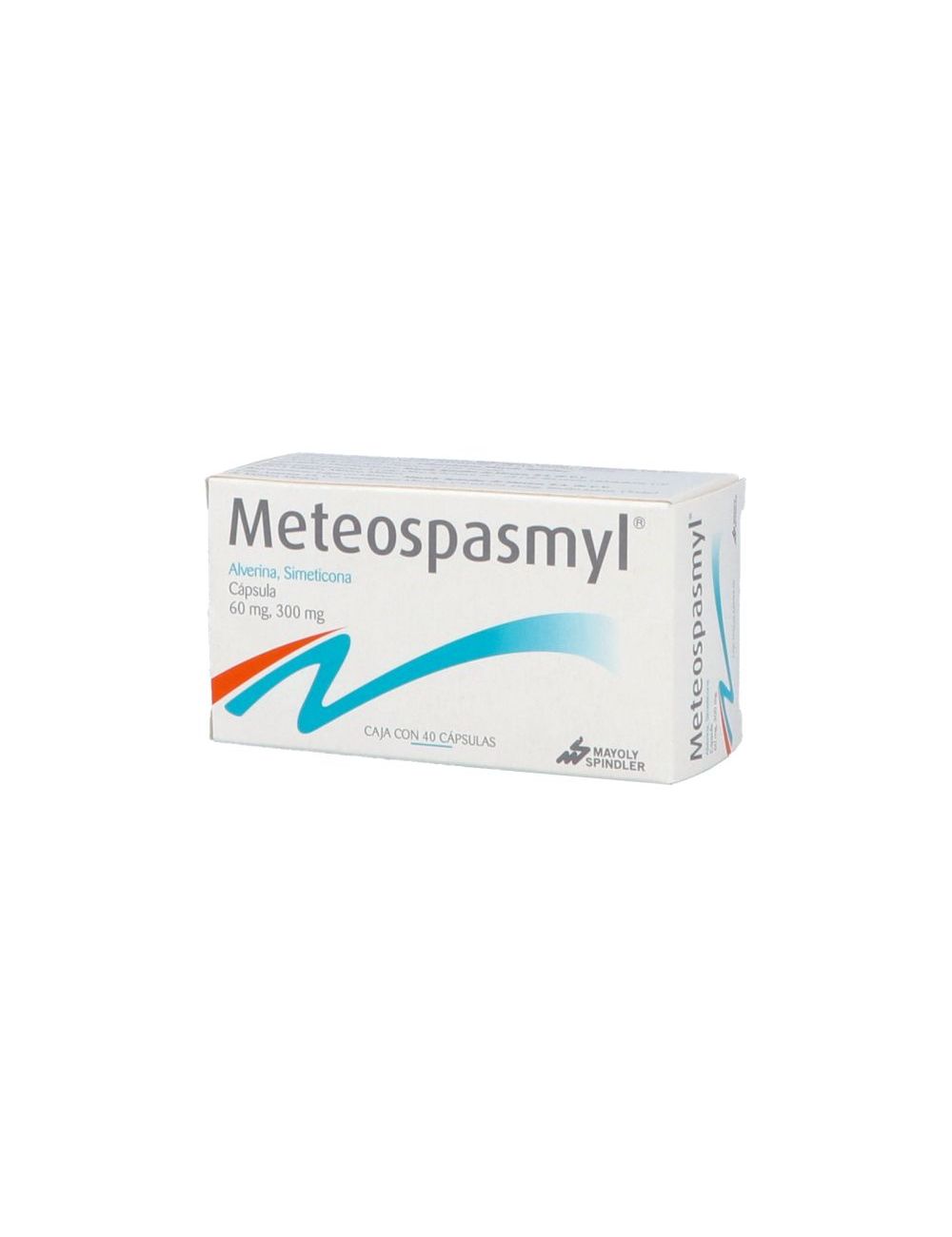 Meteospasmyl 60 mg/ 300 mg Caja con 40 Cápsulas