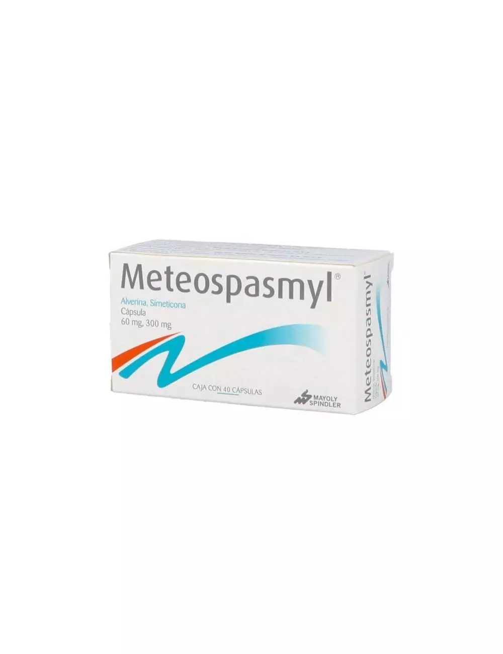 Meteospasmyl 60 mg/ 300 mg Caja con 40 Cápsulas