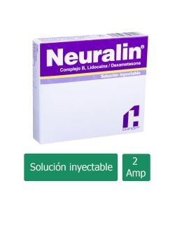 Neuralin 200 mg/100 mg/5 mg/30mg/4 mg  Caja Con 2 Ampolletas