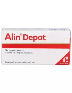 Alin Depot 4mg/mL Caja Con Frasco Ámpula Con 2 mL - RX