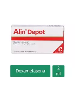 Alin Depot 4mg/mL Caja Con Frasco Ámpula Con 2 mL - RX