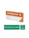 Sedepron 250 mg Caja Con 10 Tabletas