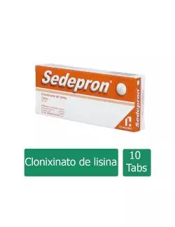 Sedepron 250 mg Caja Con 10 Tabletas