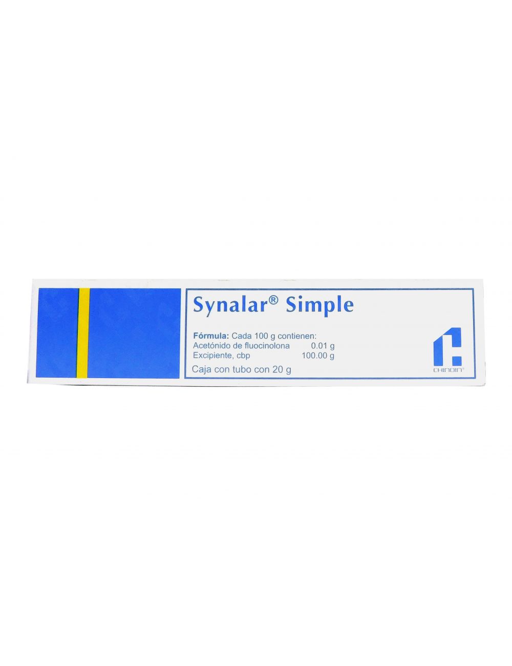 Synalar Simple 0.01 % Caja Con Tubo Con 20 g