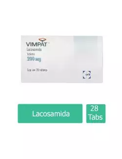 Vimpat® 200 mg (Lacosamida) - 28 Tabletas - UCB Pharma