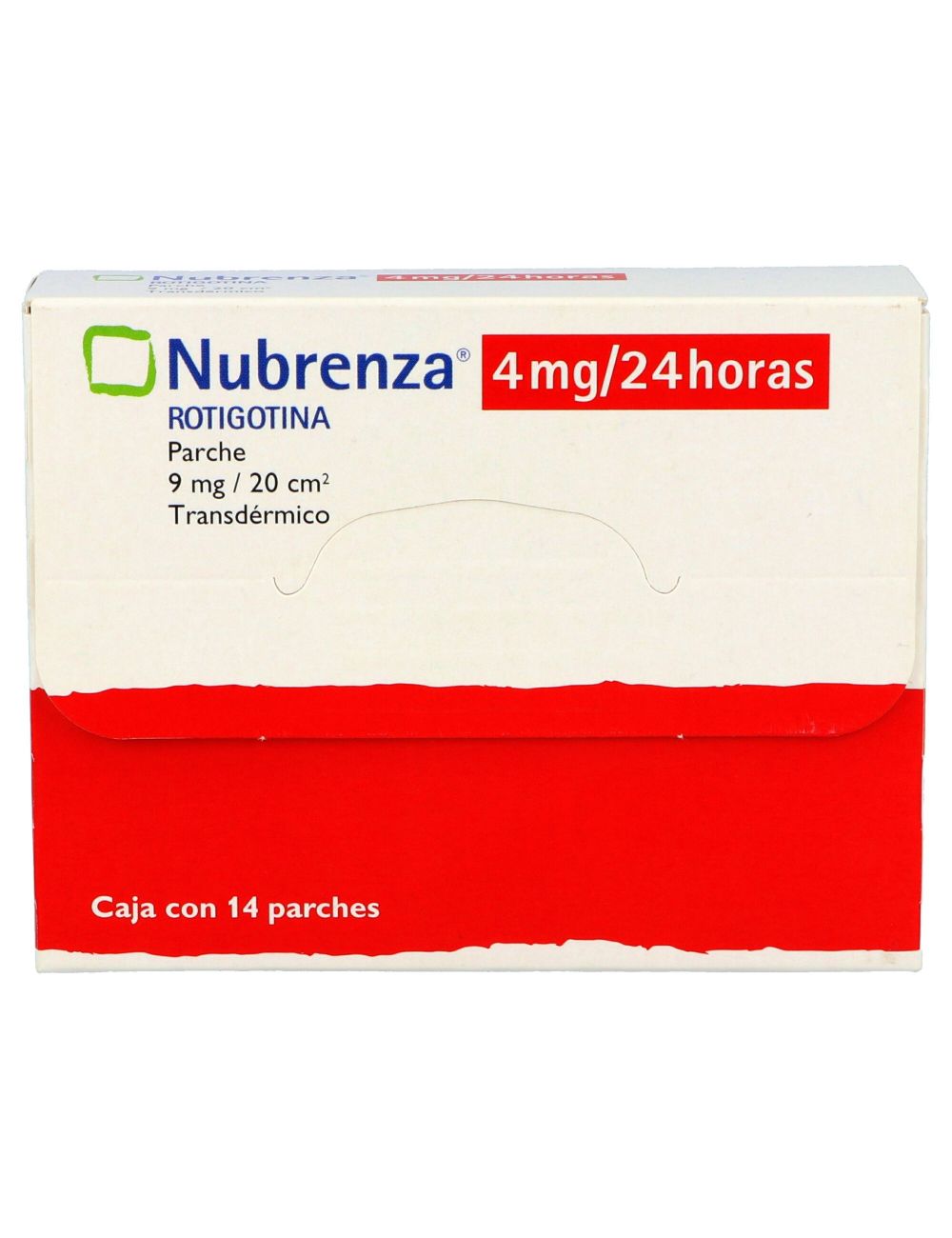 Nubrenza 4 mg /24 Horas Caja Con 14 Parches