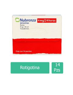 Nubrenza® 4 mg/24 h (Rotigotina) - 14 Parches - Ucb Pharma