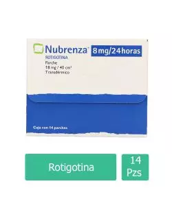 Nubrenza® 8 mg/24 h (Rotigotina) - 14 Parches - Ucb Pharma