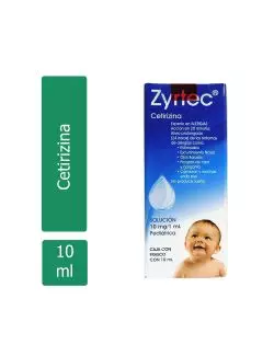 Zyrtec Solución 10mg/1mL Caja Con Frasco Con 10mL