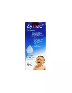 Zyrtec Solución 10mg/1mL Caja Con Frasco Con 10mL