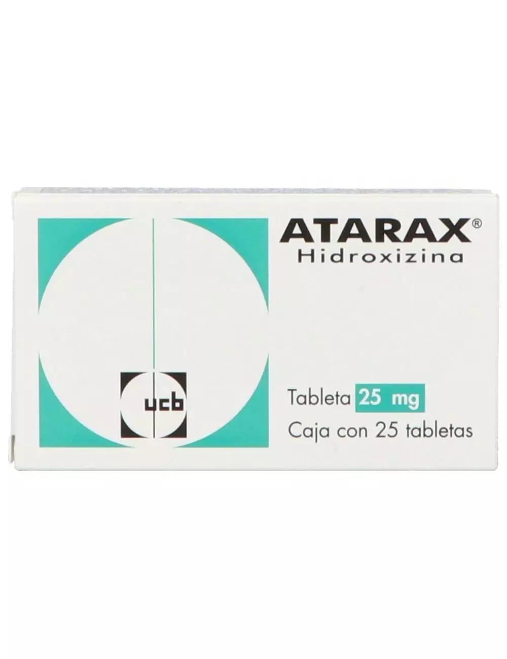 Atarax 25 mg Caja Con 25 Tabletas