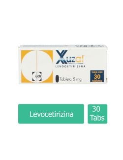 Xuzal 5 mg Caja Con 30 Tabletas