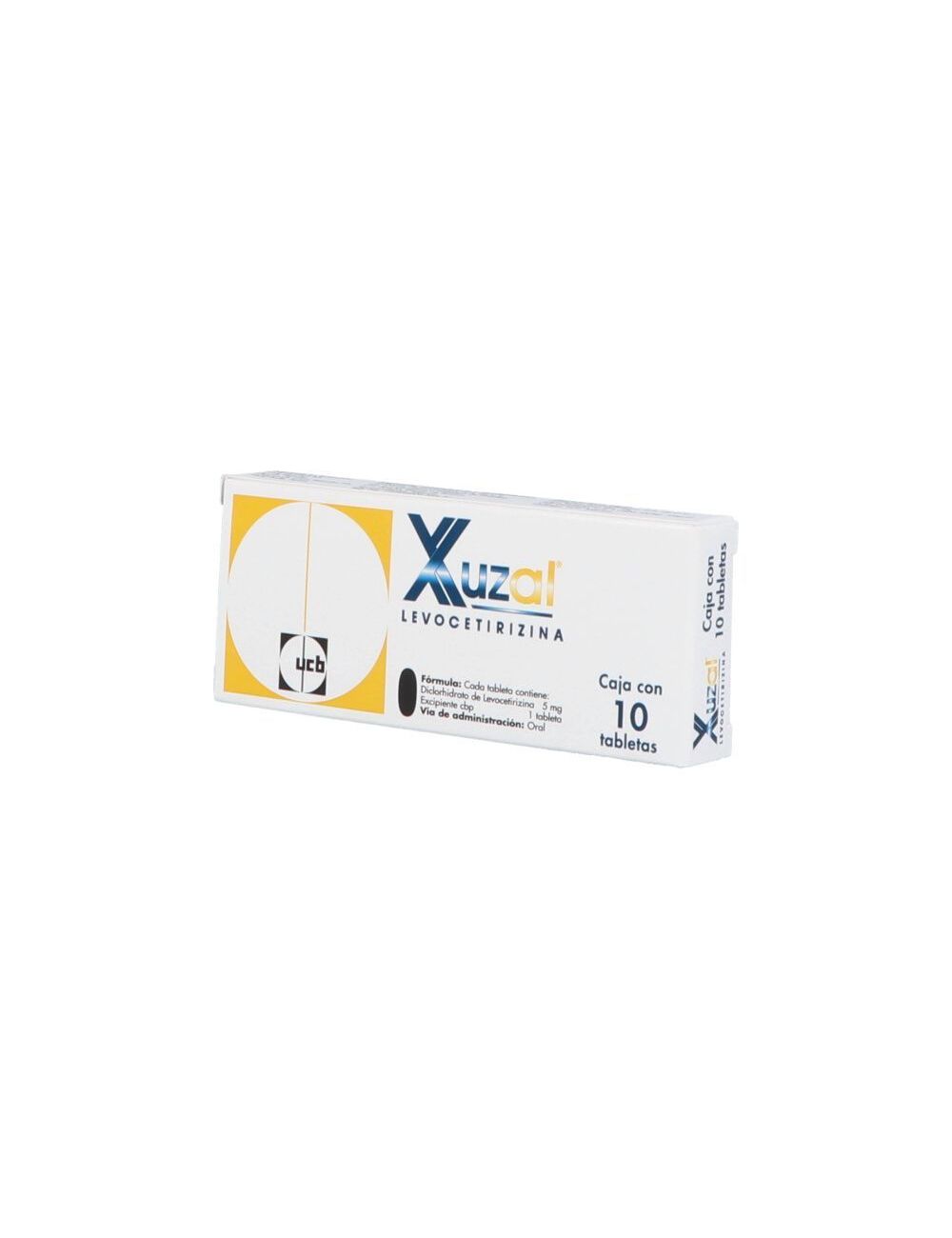 Xuzal 5 mg Caja Con 10 Tabletas