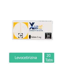 Xuzal 5 mg Caja Con 20 Tabletas