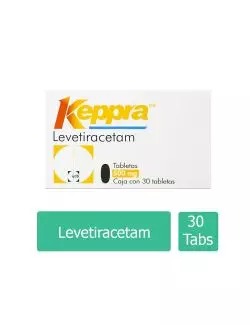 Keppra® MR 500 mg (Levetiracetam) - 30 Tabletas | UCB