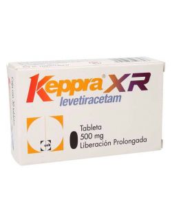 Keppra XR 500 mg Caja Con 30 Tabletas