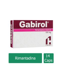 Gabirol 100 mg Caja Con 14 Cápsulas