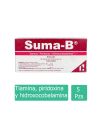 Suma B Caja Con 5 Ampolletas Ambar Con 2mL y 5 Jeringas Con 3mL