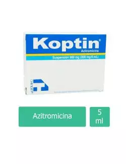 Koptin Suspensión 900 mg Caja Con Frasco Con Polvo Para 200 mg/ 5 mL RX2