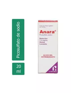 Anara Solución Gotas Caja Con Frasco Con 20 mL