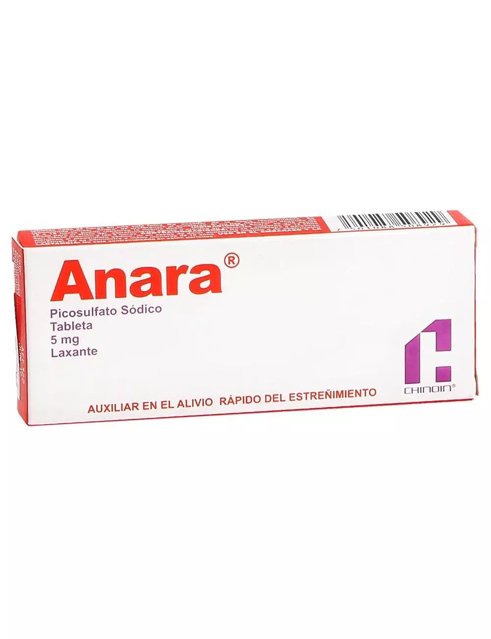 Anara 5 mg Caja Con 20 Tabletas