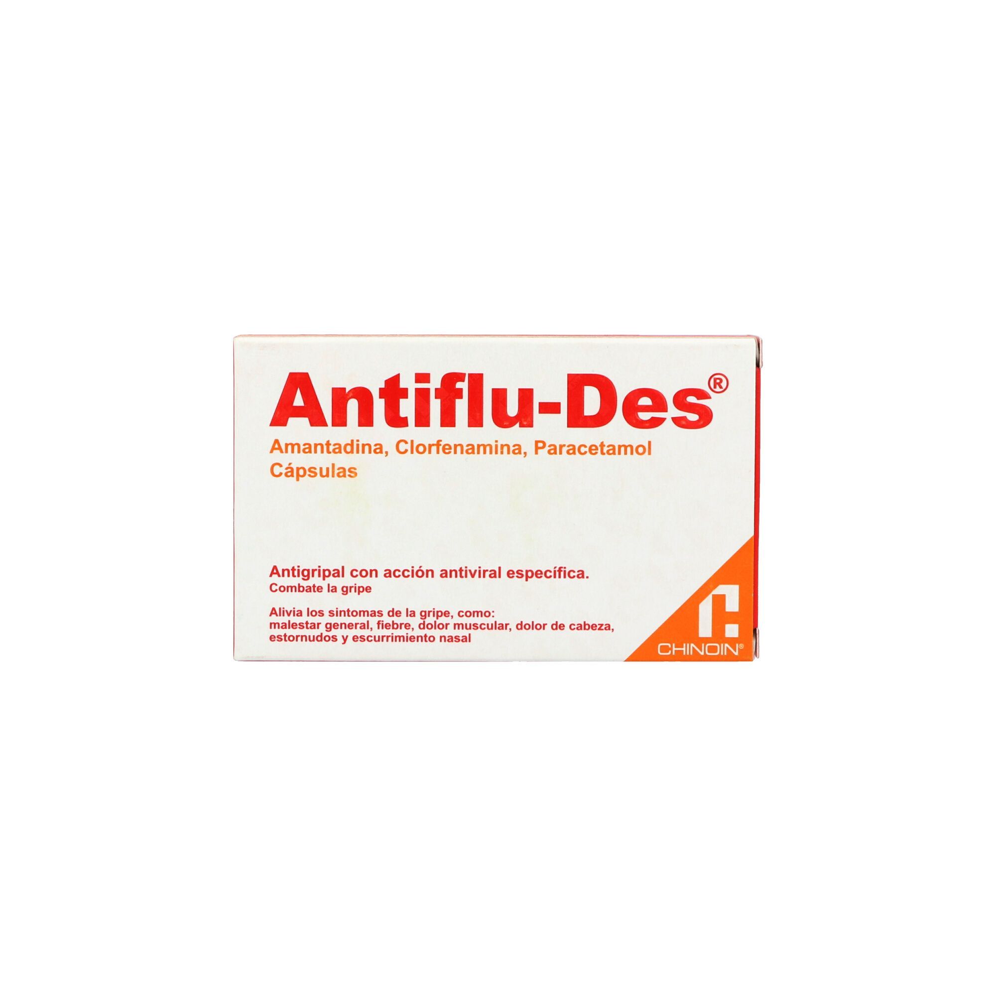 Divertidísimo Estación de ferrocarril Rechazado Precio Antiflu Des 3 mg/5 mg/300 mg 24 cápsulas | Farmalisto MX