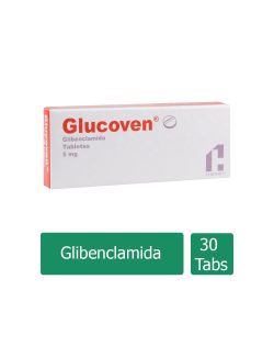 Glucoven 5 mg Caja Con 30 Tabletas