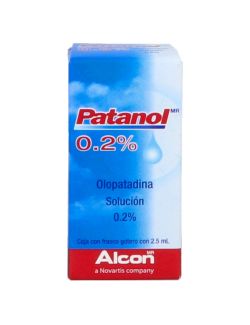 Patanol 0.2% Solución Caja Con Frasco Gotero con 2.5 mL